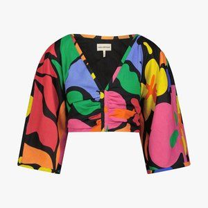 $350 NWT MARA HOFFMAN Multicolored Sang Top